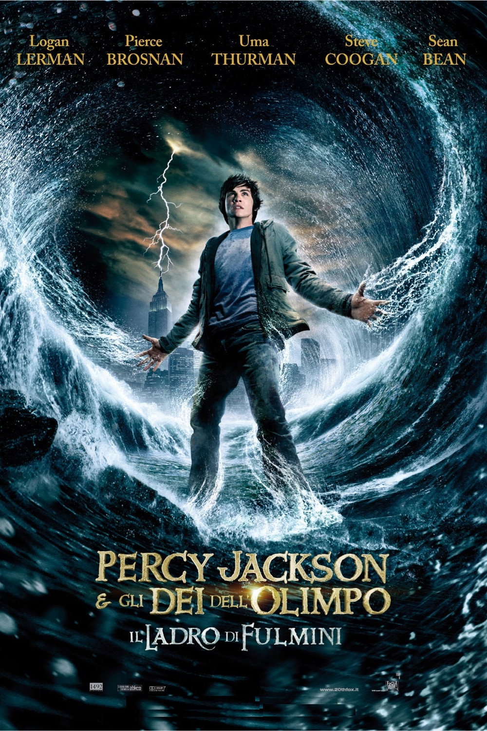 Locandina di Percy Jackson e gli dei dell'Olimpo - Il ladro di fulmini