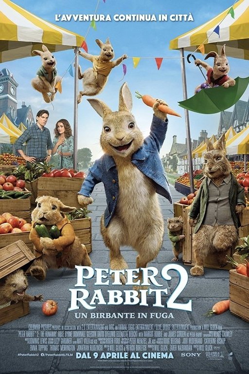 Locandina di Peter Rabbit 2 - Un birbante in fuga