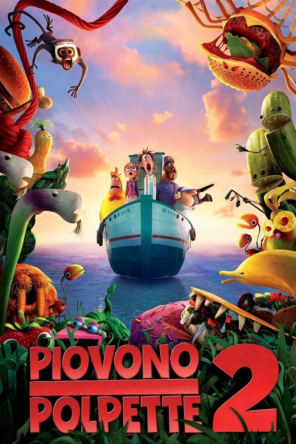 Locandina di Piovono polpette 2 - La rivincita degli avanzi