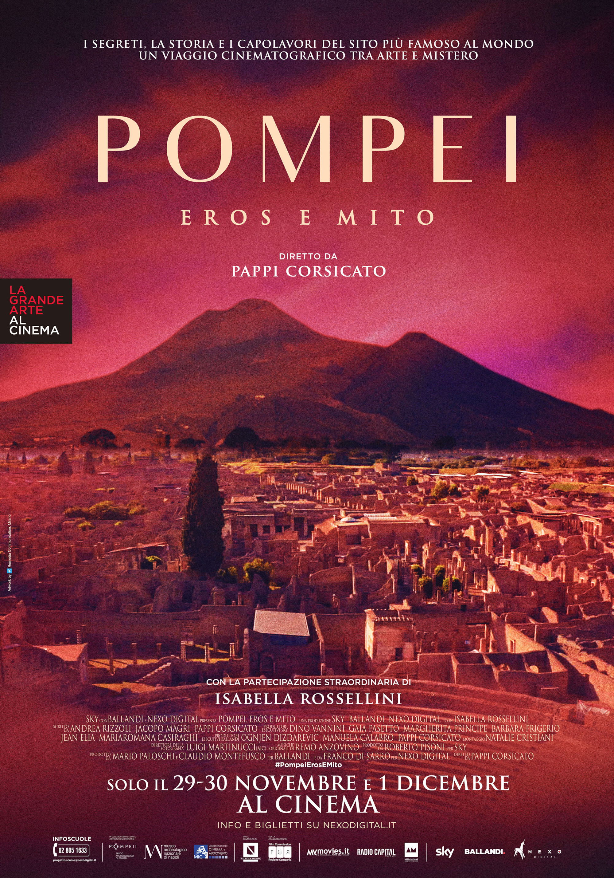 Locandina di Pompei. Eros e mito