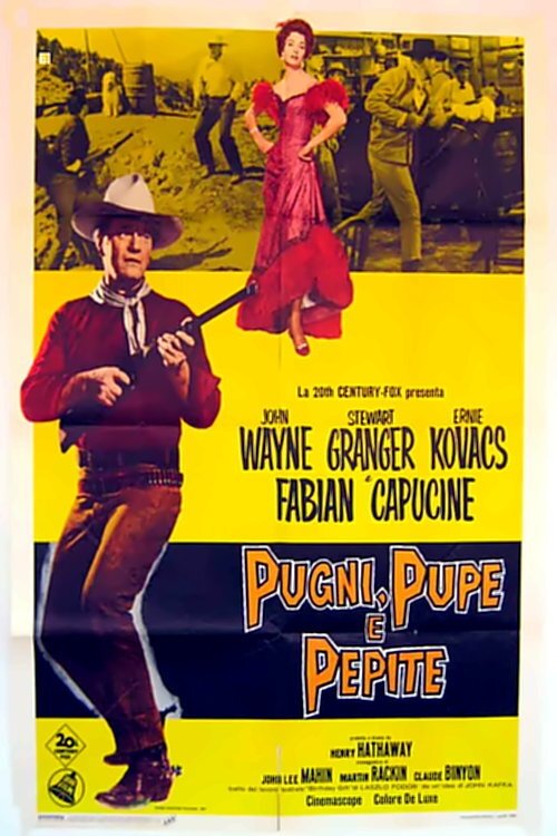 Locandina di Pugni, pupe e pepite