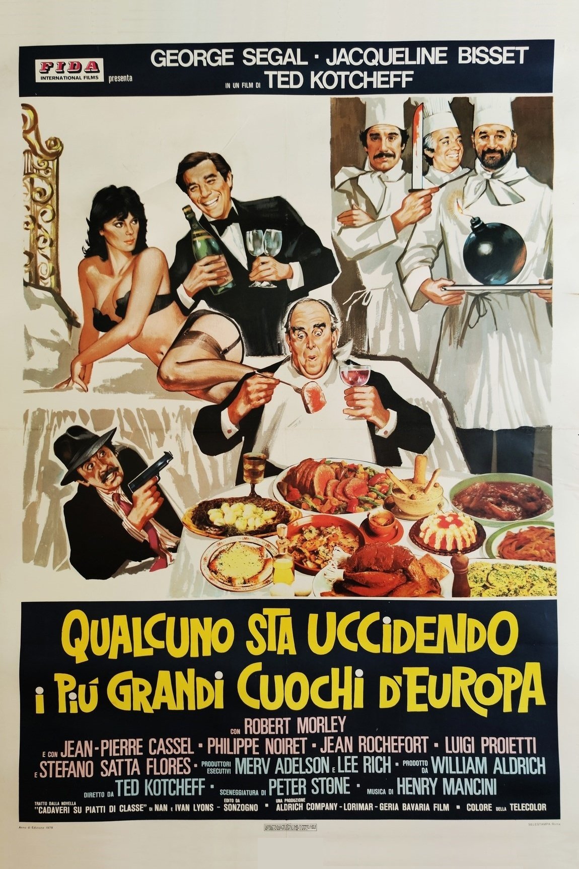 Locandina di Qualcuno sta uccidendo i più grandi cuochi d'Europa
