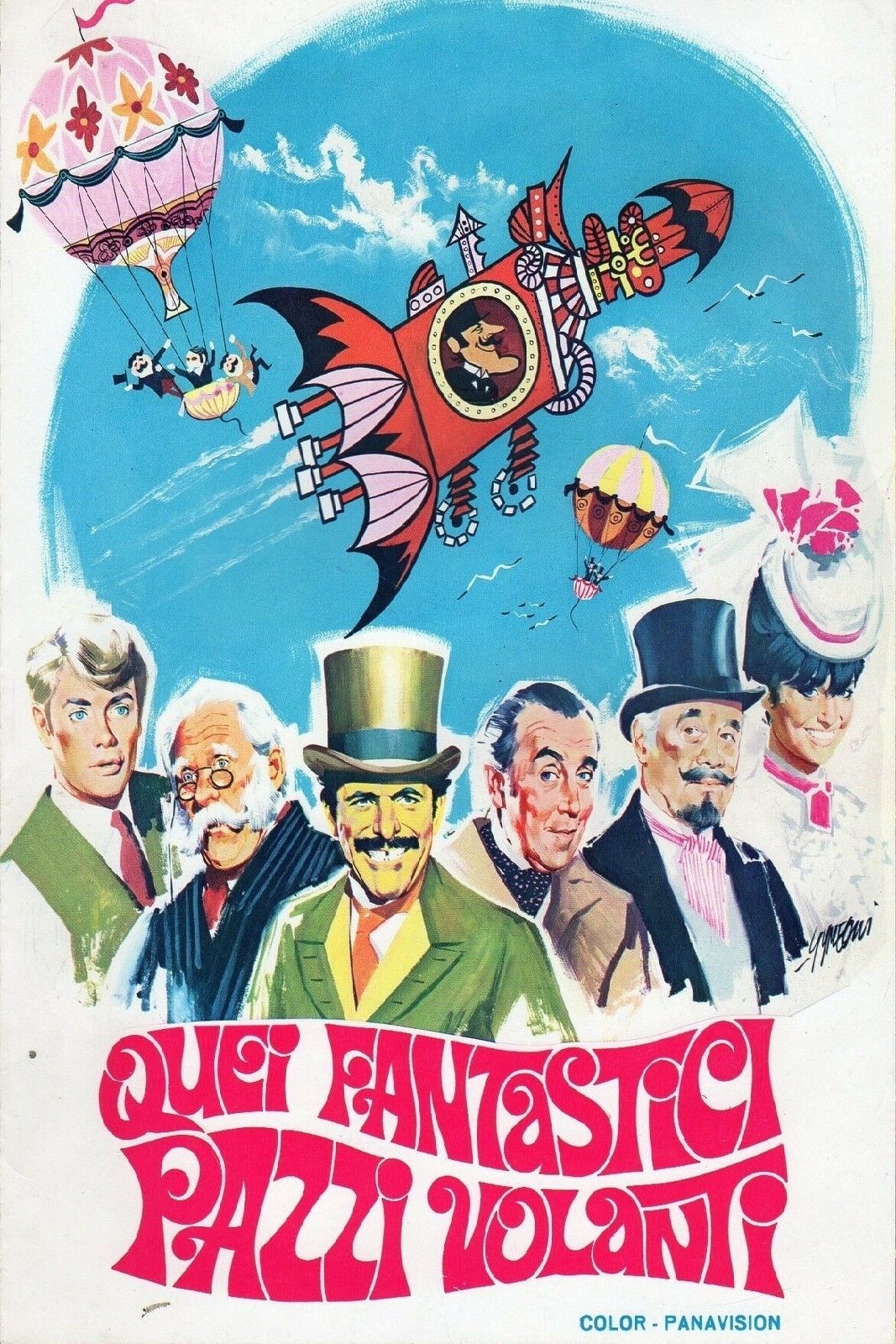 Locandina di Quei fantastici pazzi volanti