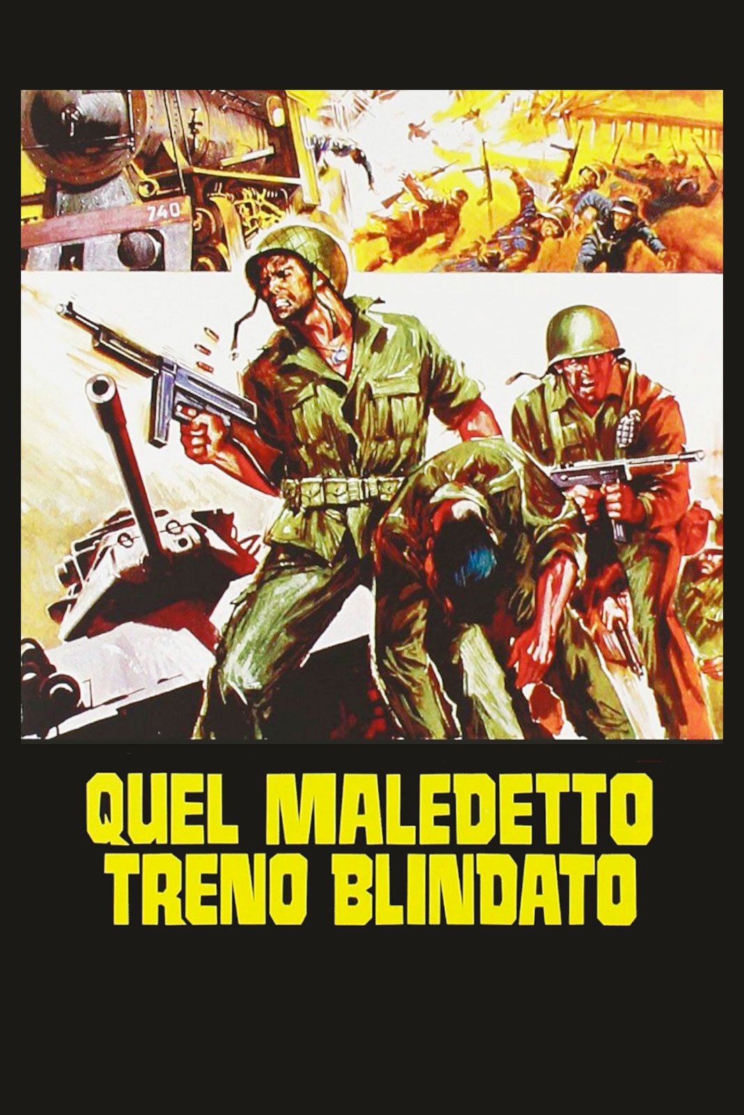 Locandina di Quel maledetto treno blindato