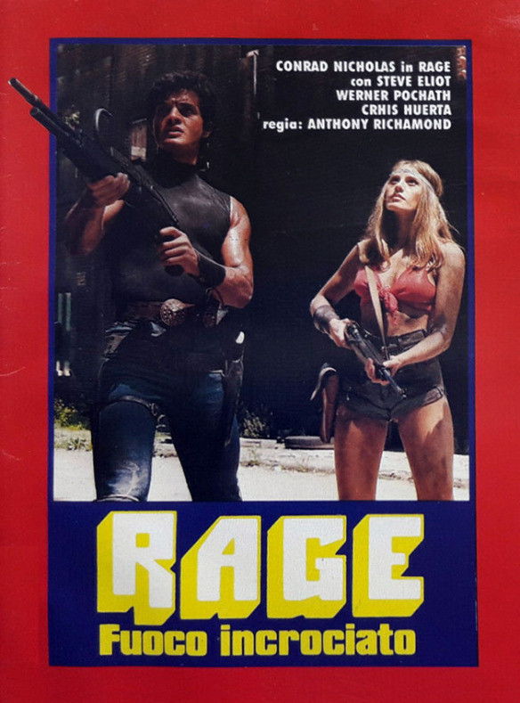 Locandina di Rage - Fuoco incrociato