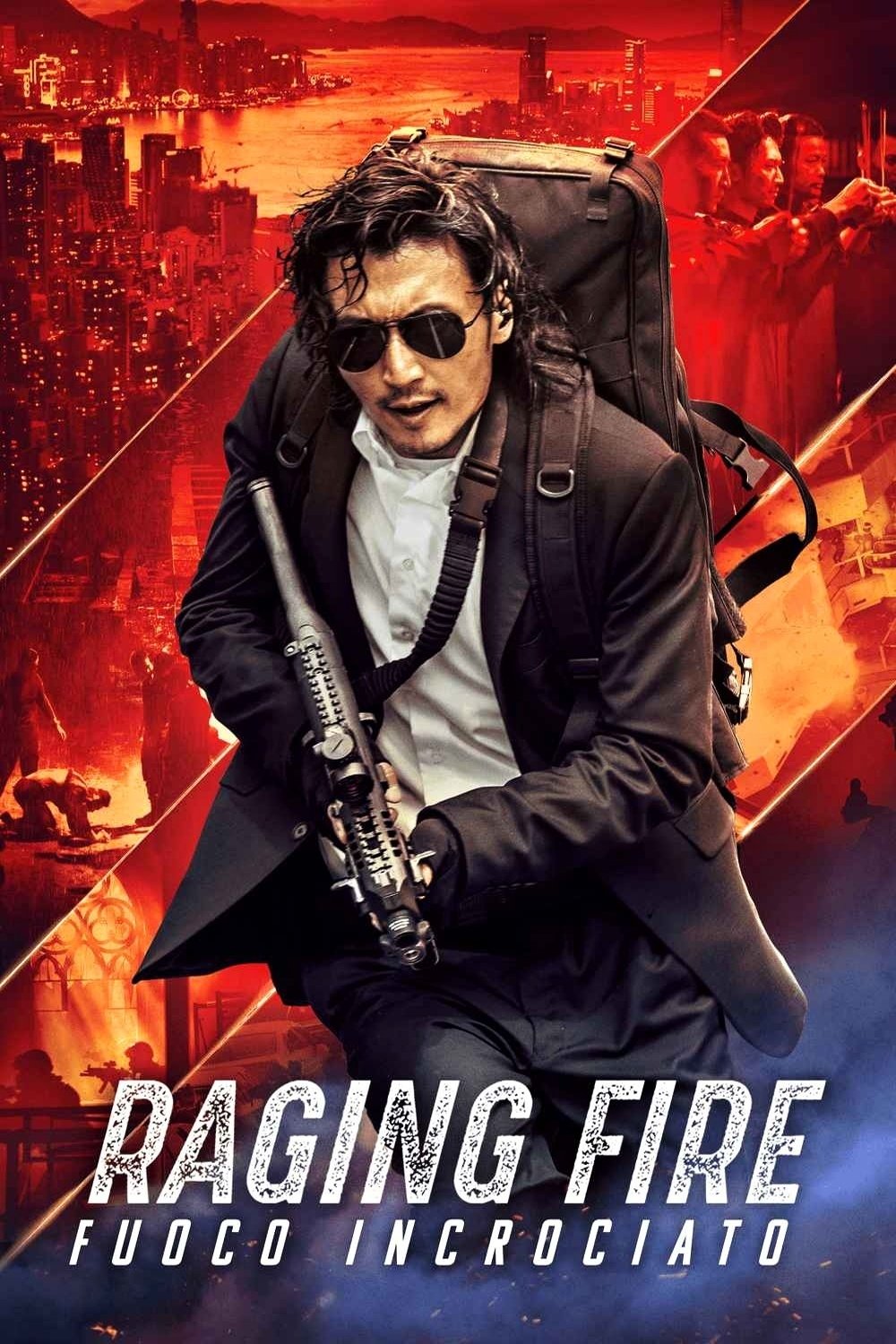 Locandina di Raging Fire - Fuoco incrociato