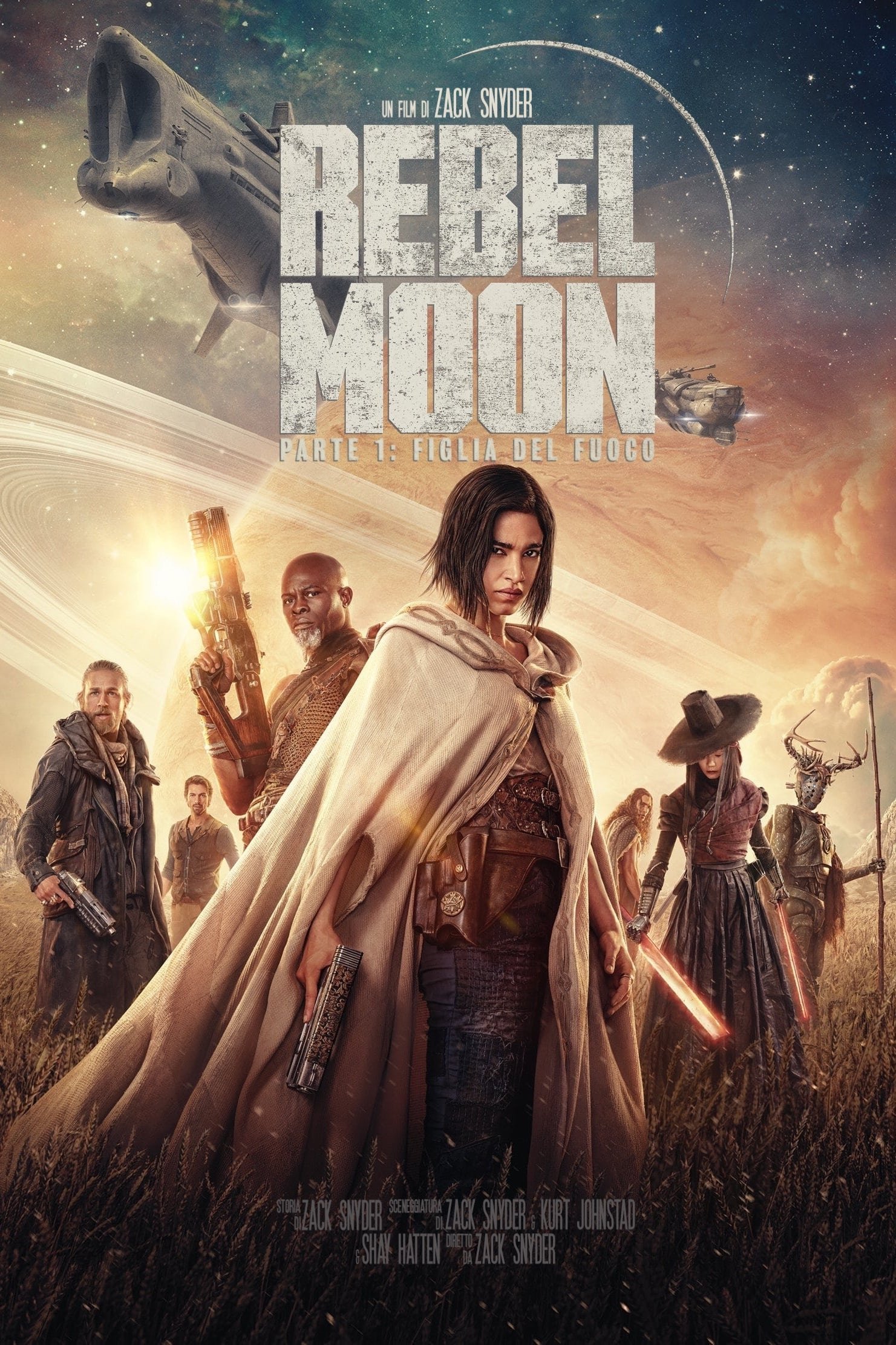 Locandina di Rebel Moon - Parte 1: Figlia del fuoco