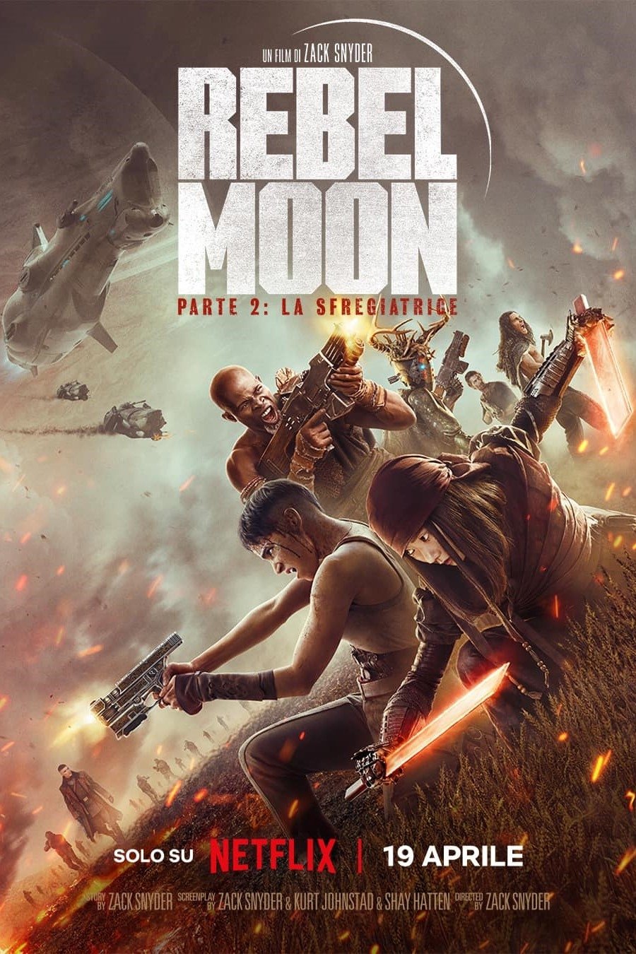 Locandina di Rebel Moon - Parte 2: La sfregiatrice