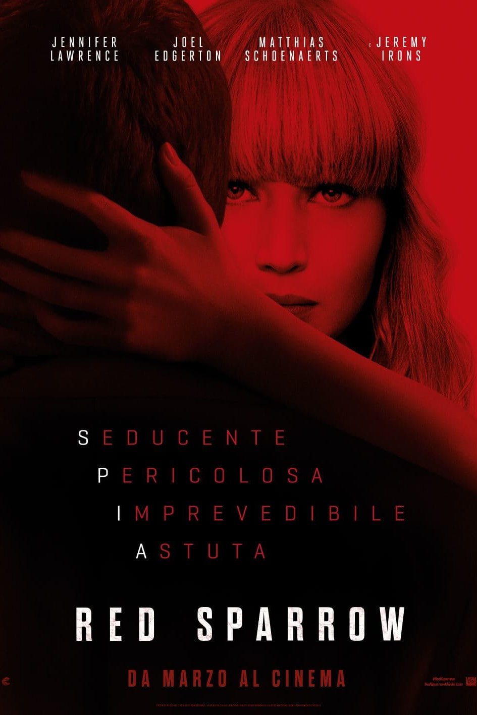 Locandina di Red Sparrow