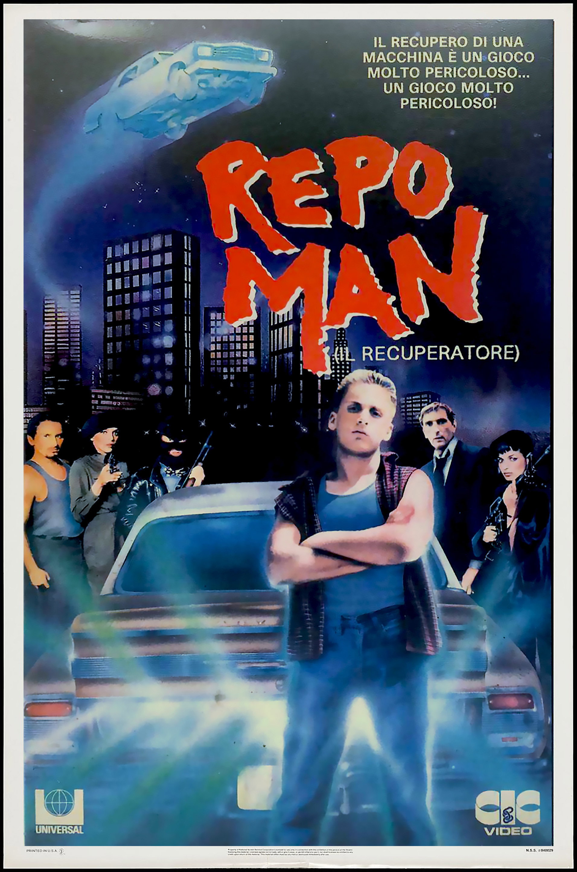 Locandina di Repo Man - Il recuperatore