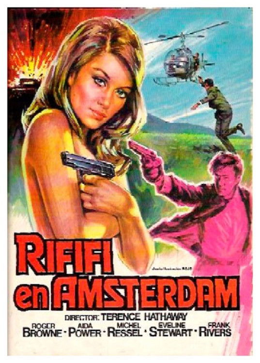 Locandina di Rififi ad Amsterdam