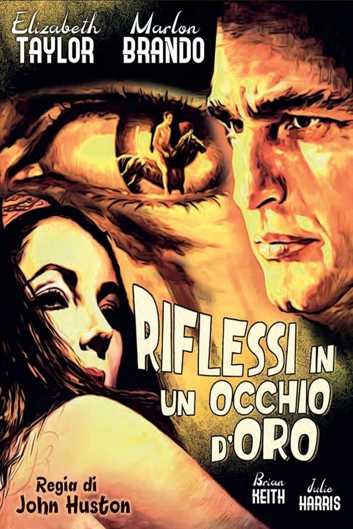 Locandina di Riflessi in un occhio d'oro