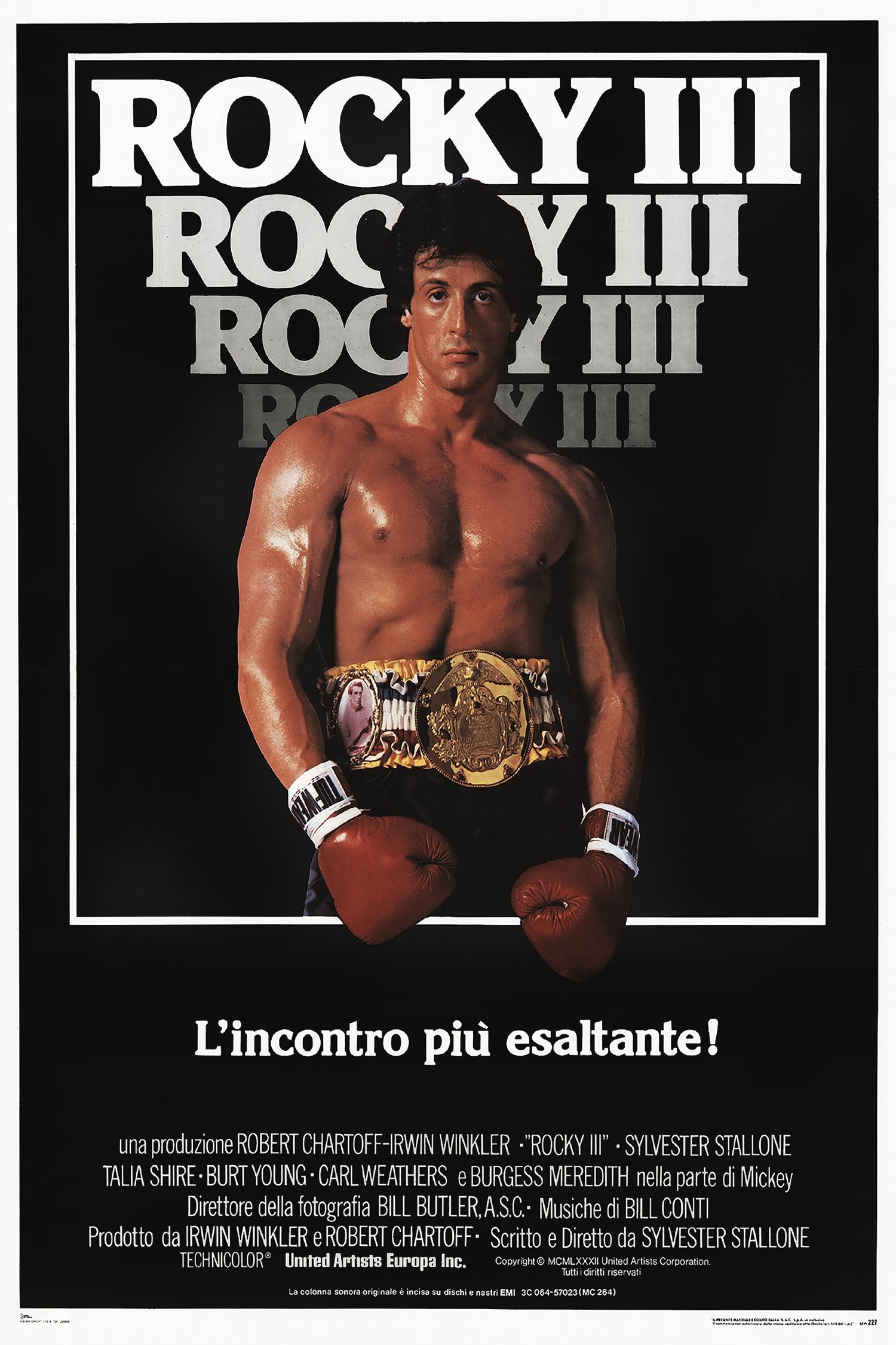 Locandina di Rocky III