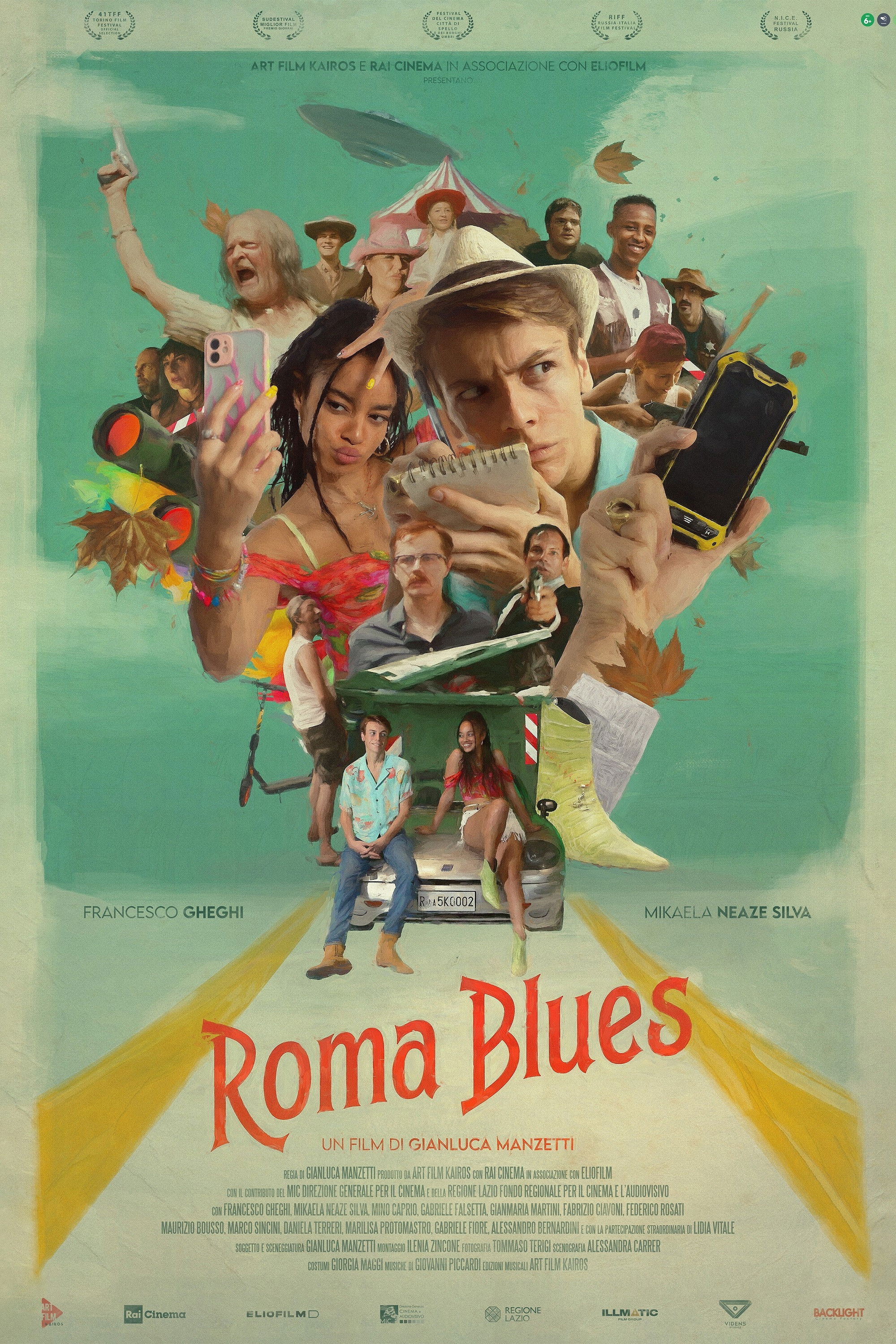 Locandina di Roma Blues