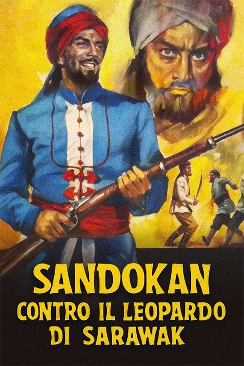Locandina di Sandokan contro il leopardo di Sarawak