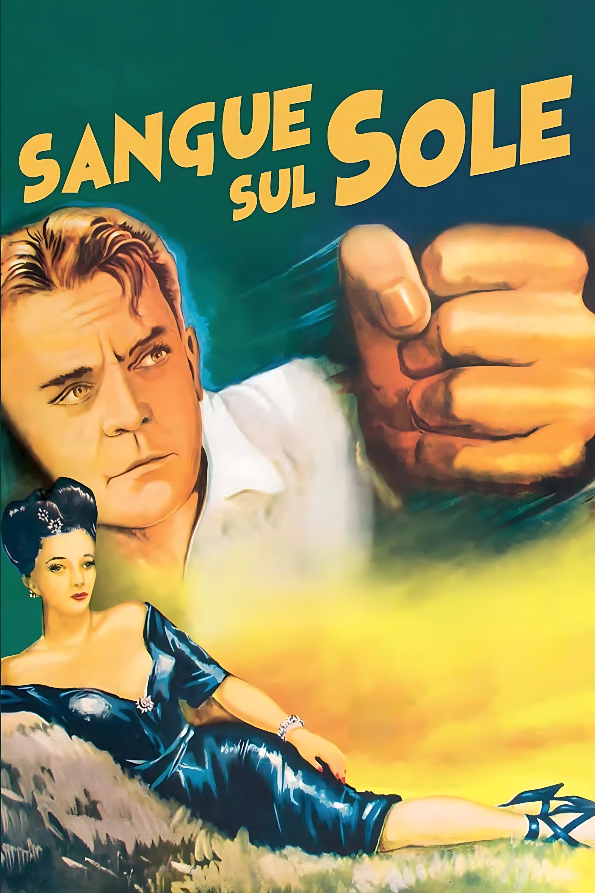 Locandina di Sangue sul sole