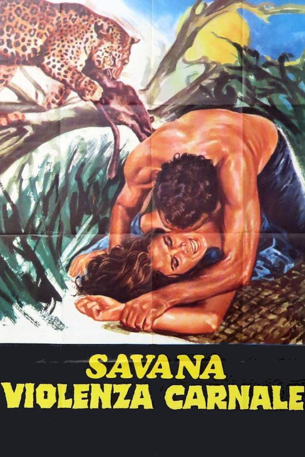Locandina di Savana violenza carnale