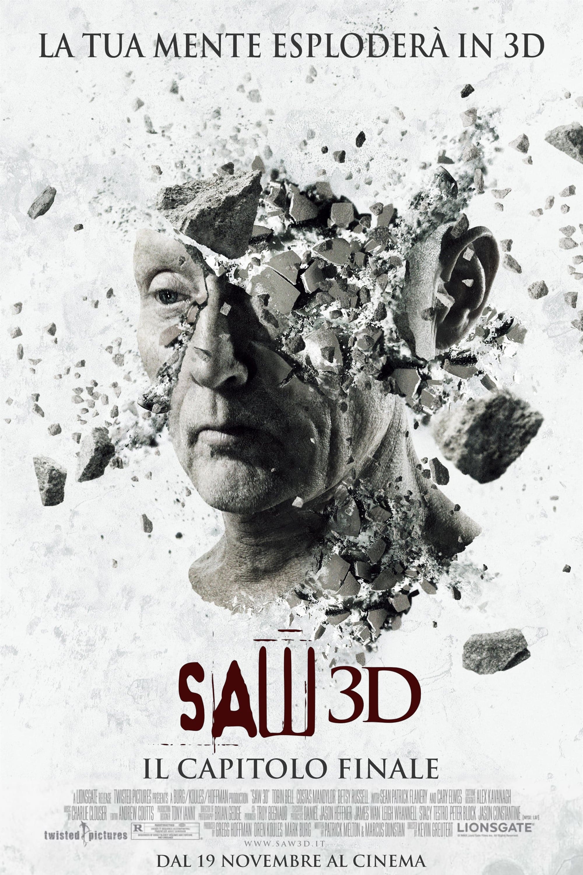Locandina di Saw 3D - Il capitolo finale