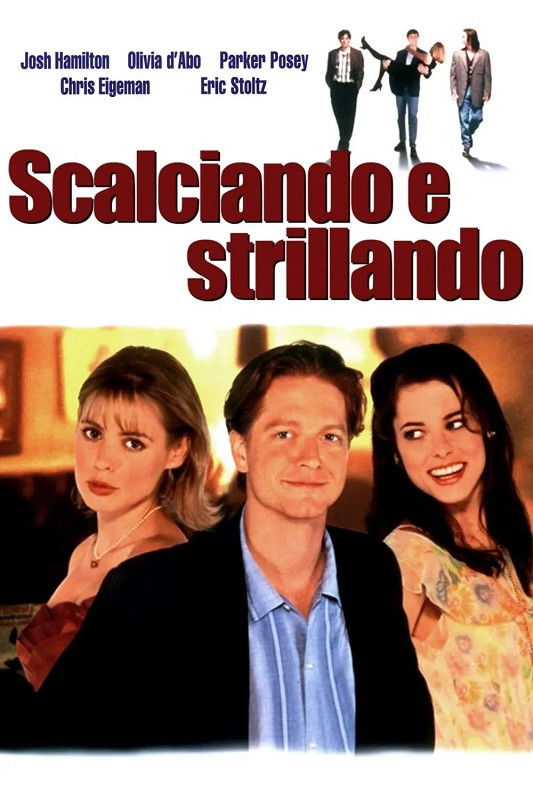 Locandina di Scalciando e strillando