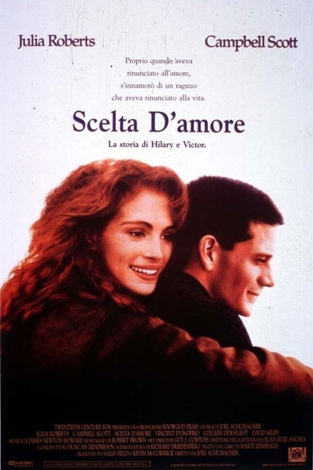 Locandina di Scelta d'amore - La storia di Hilary e Victor