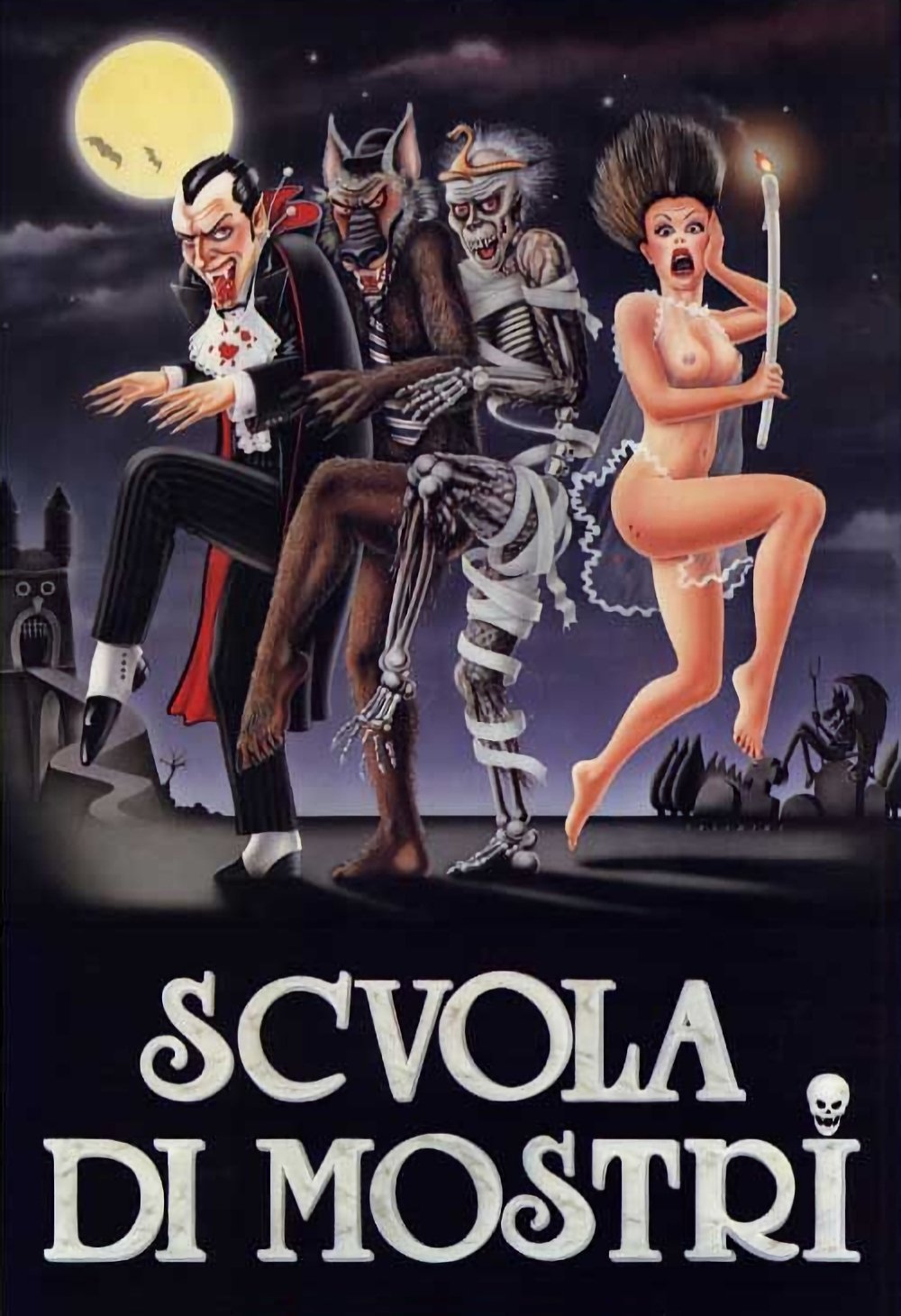 Locandina di Scuola di mostri