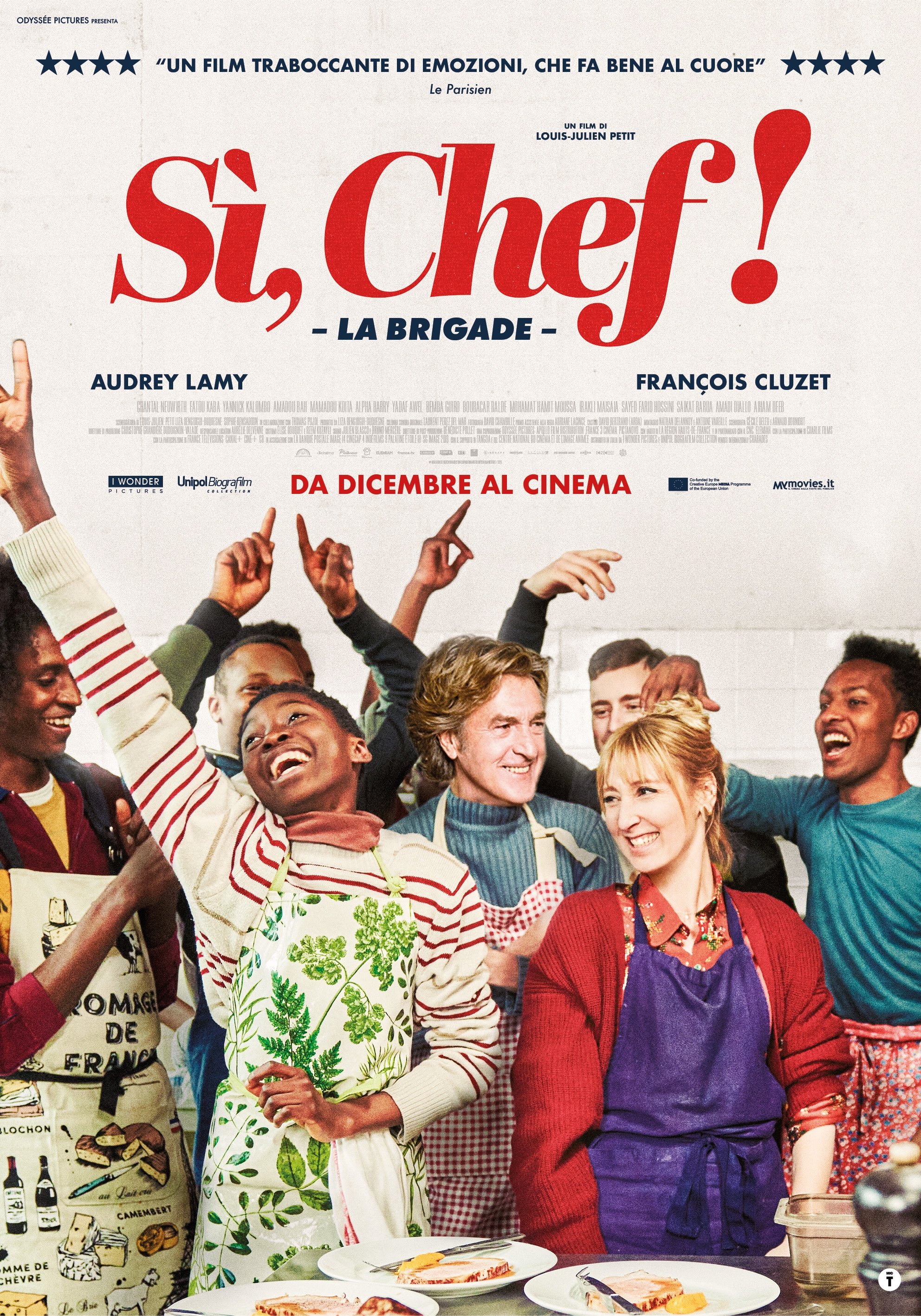 Locandina di Sì, Chef! - La brigade