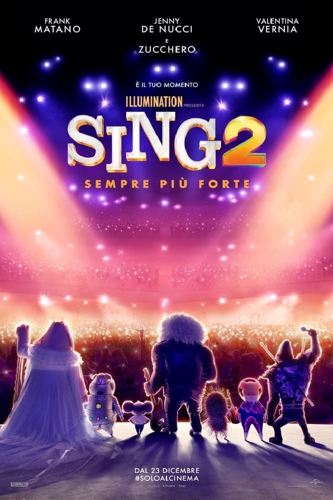 Locandina di Sing 2 - Sempre più forte