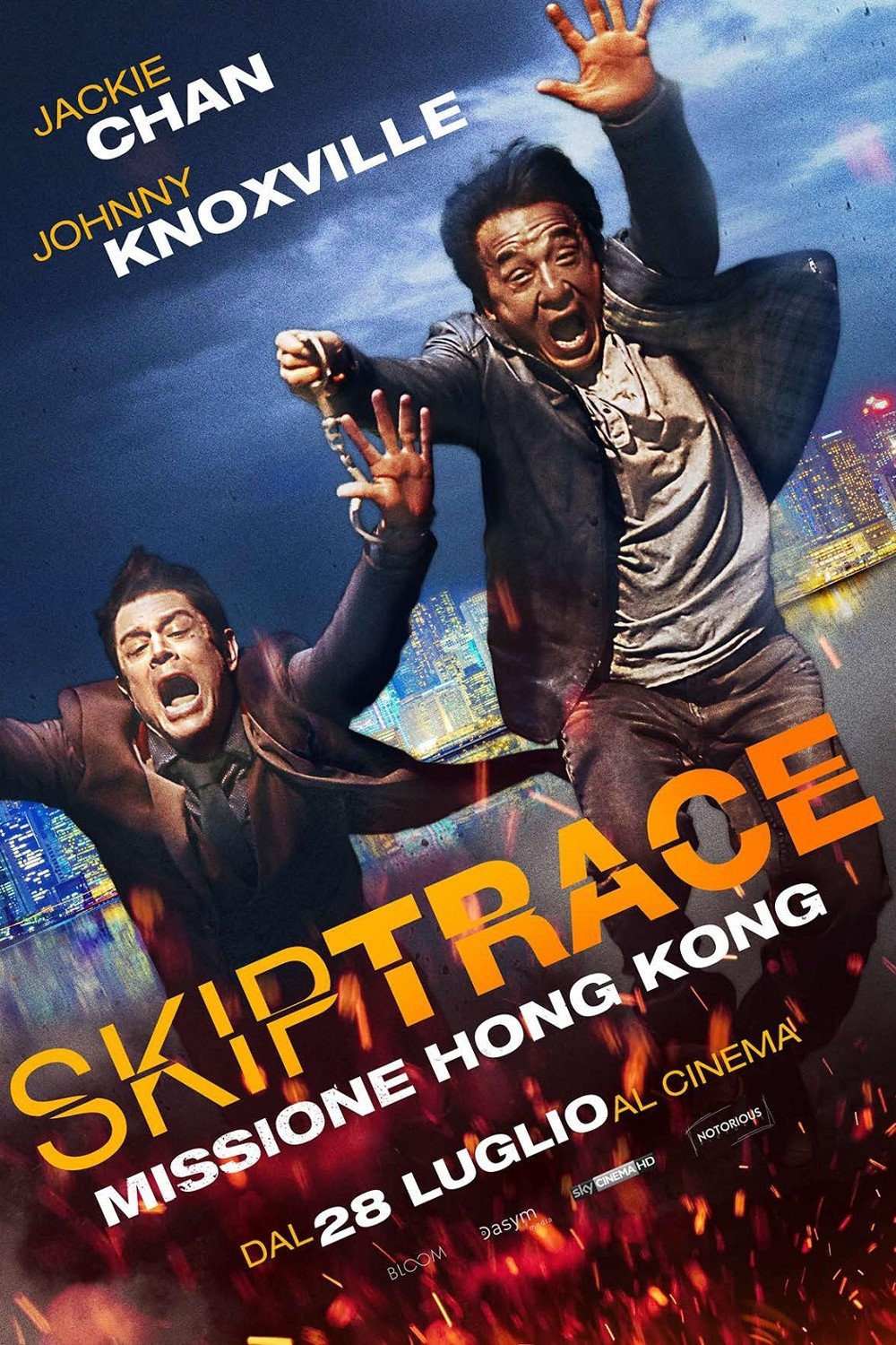 Locandina di Skiptrace - Missione Hong Kong