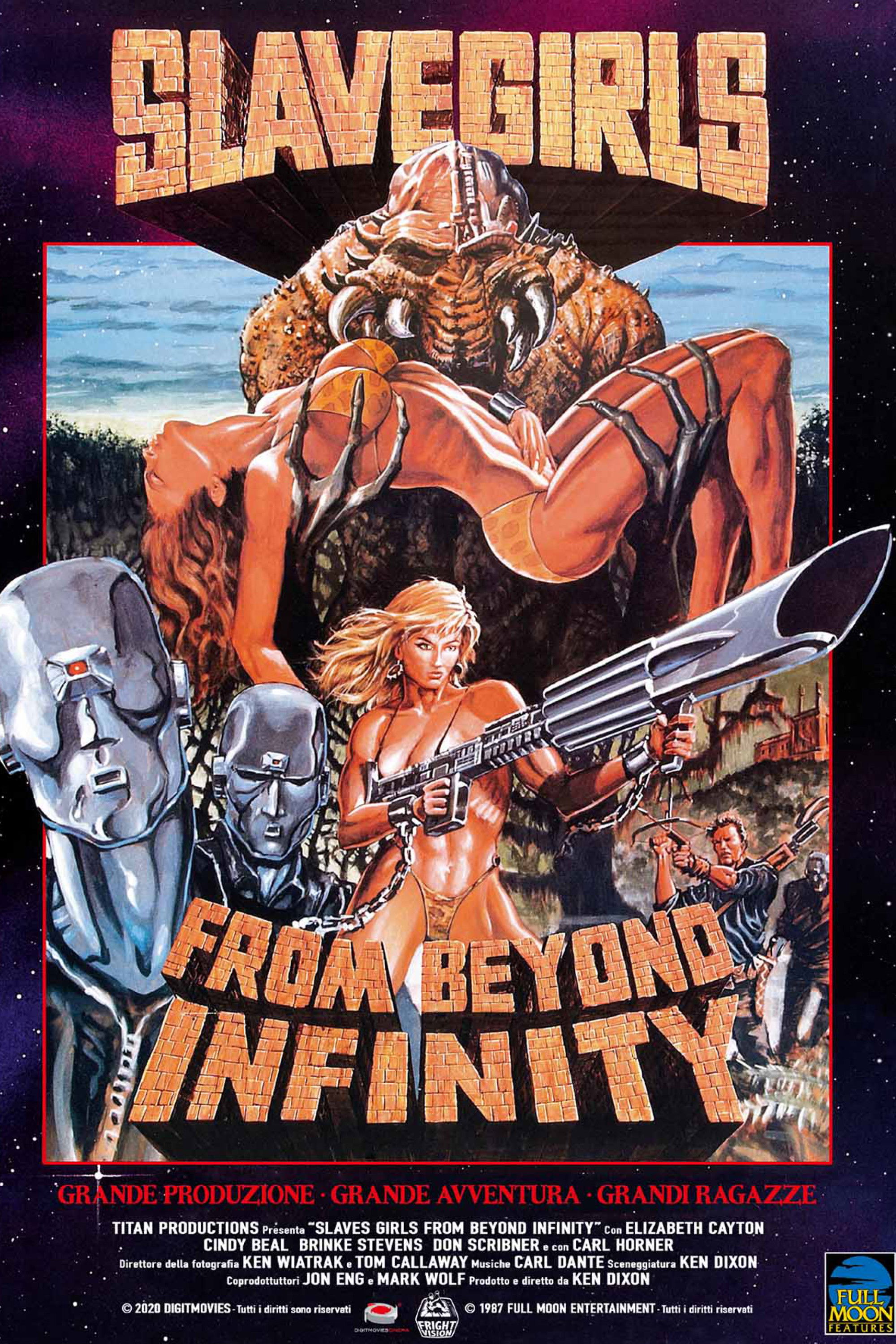 Locandina di Slave Girls from Beyond Infinity