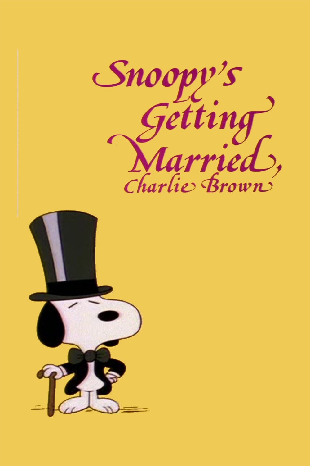 Locandina di Snoopy si sposa, Charlie Brown