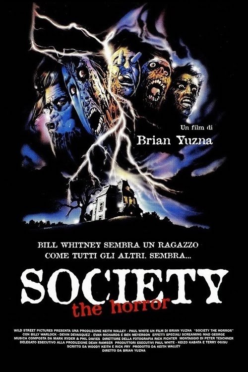 Locandina di Society - The Horror
