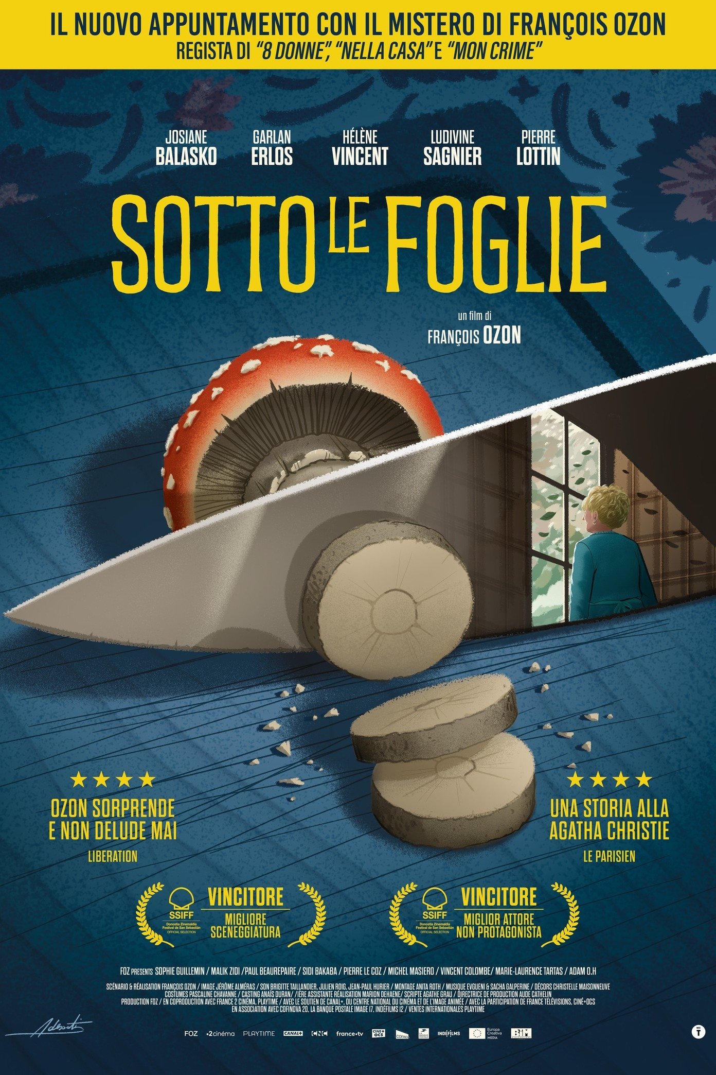 Locandina di Sotto le foglie
