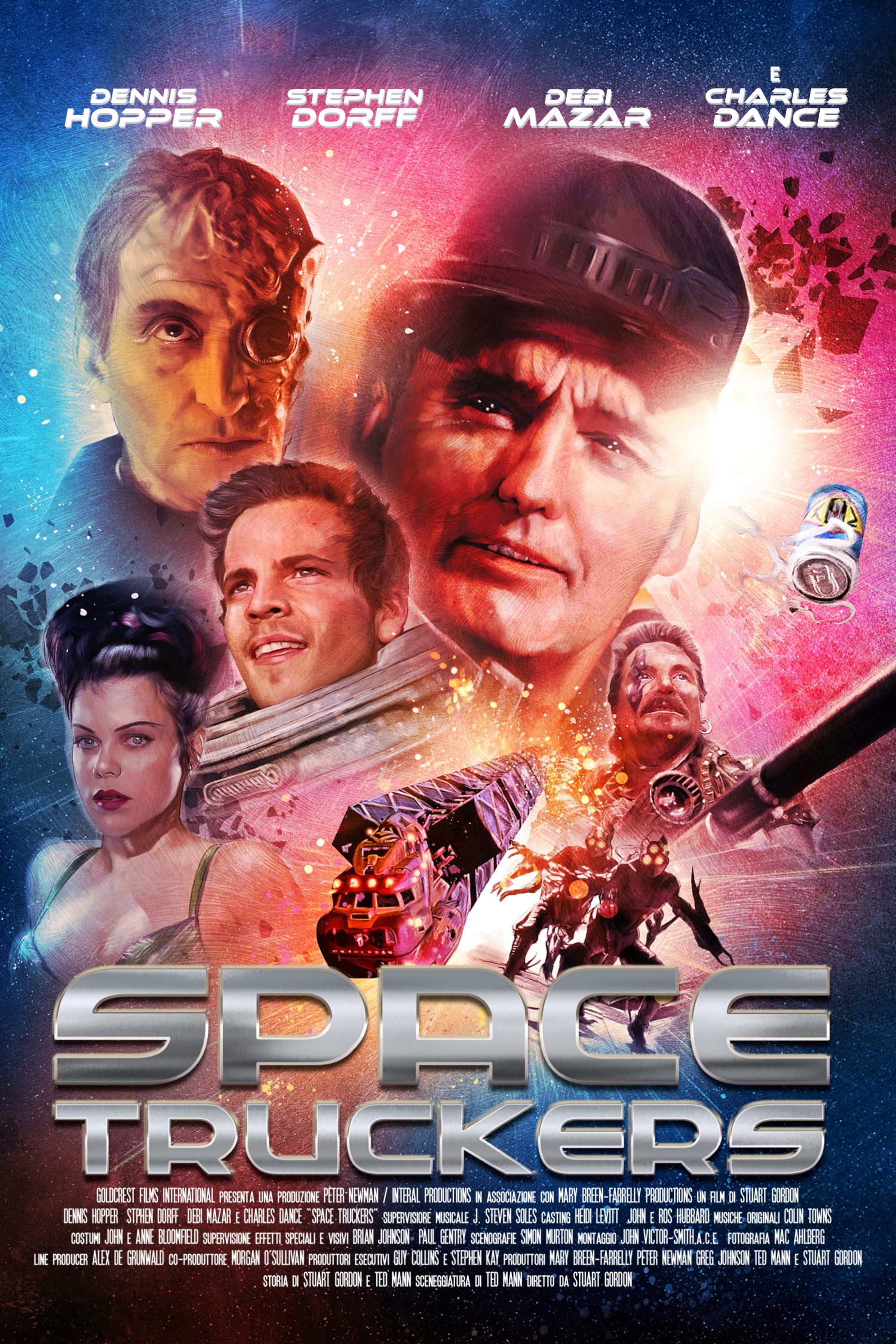 Locandina di Space Truckers