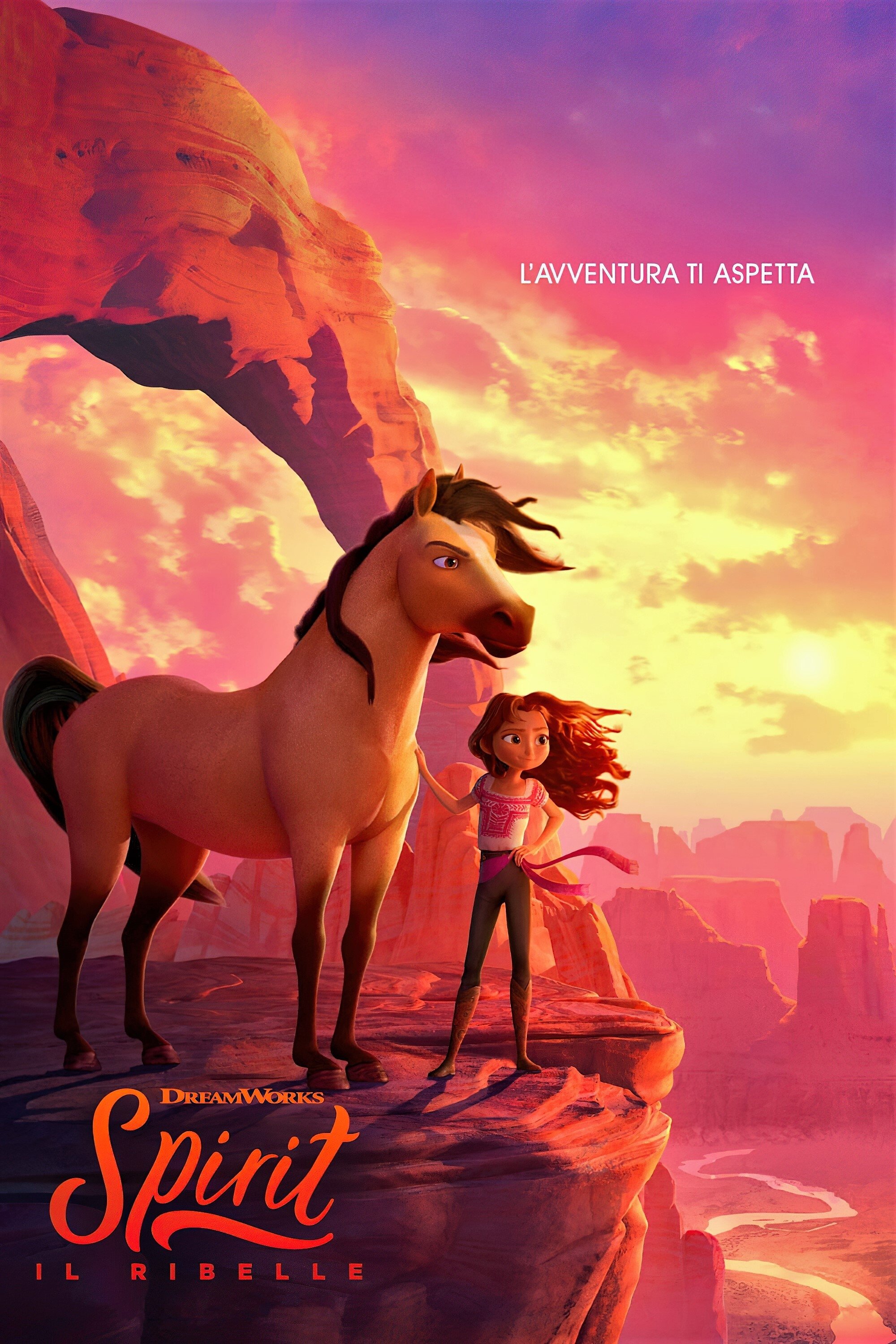 Locandina di Spirit - Il ribelle