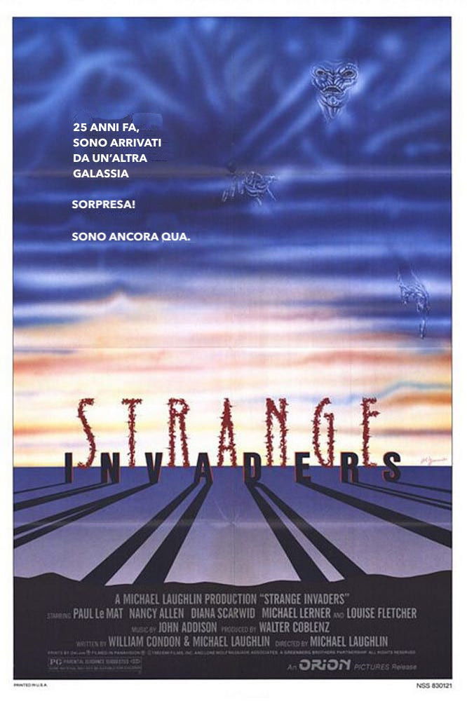 Locandina di Strange Invaders