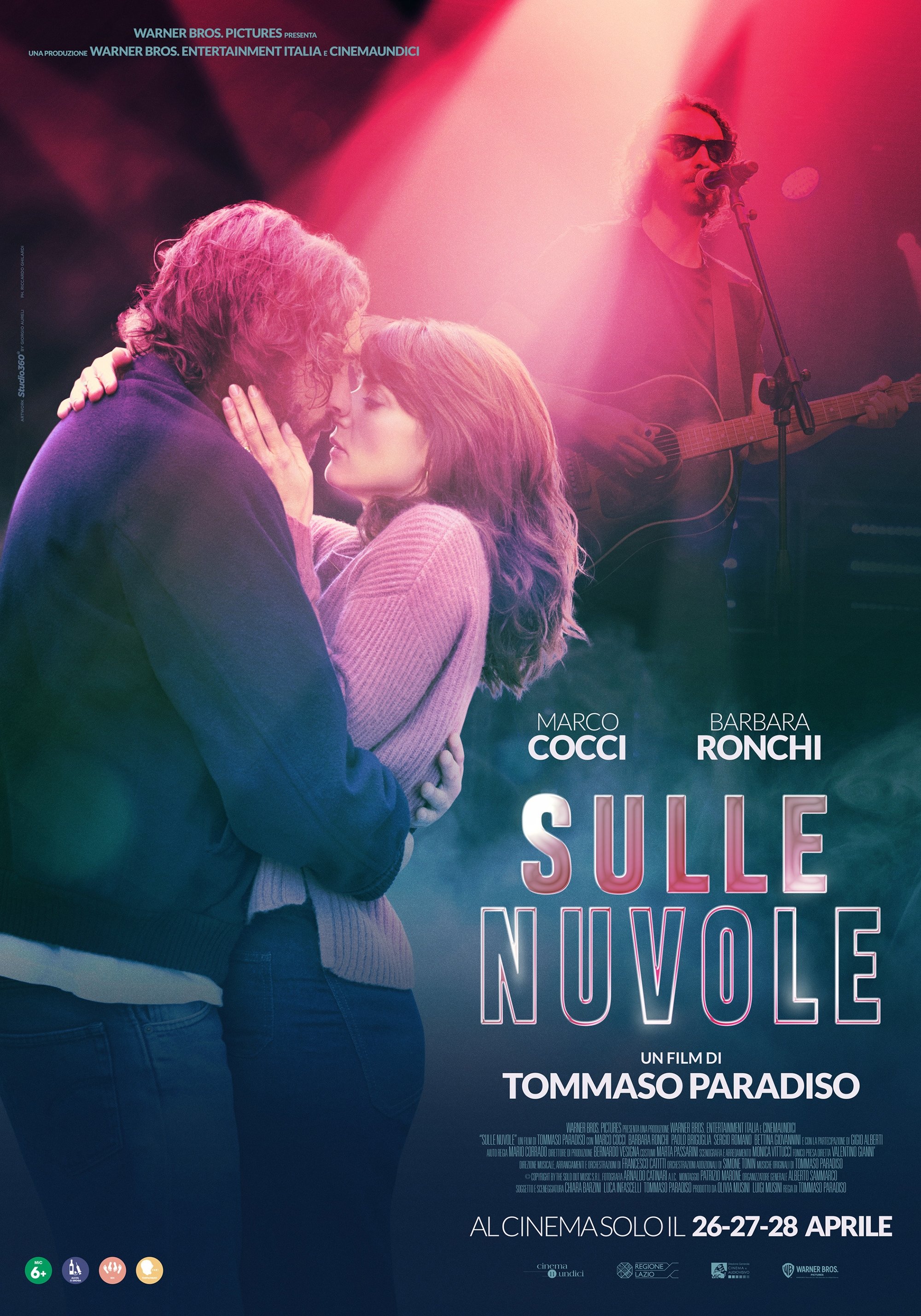 Locandina di Sulle nuvole