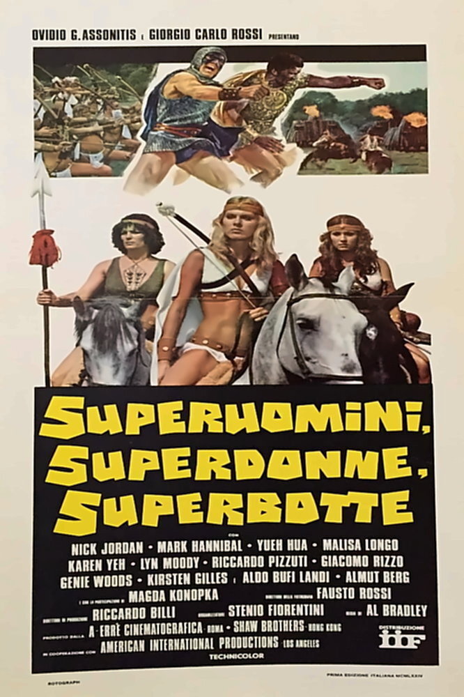 Locandina di Superuomini, superdonne, superbotte