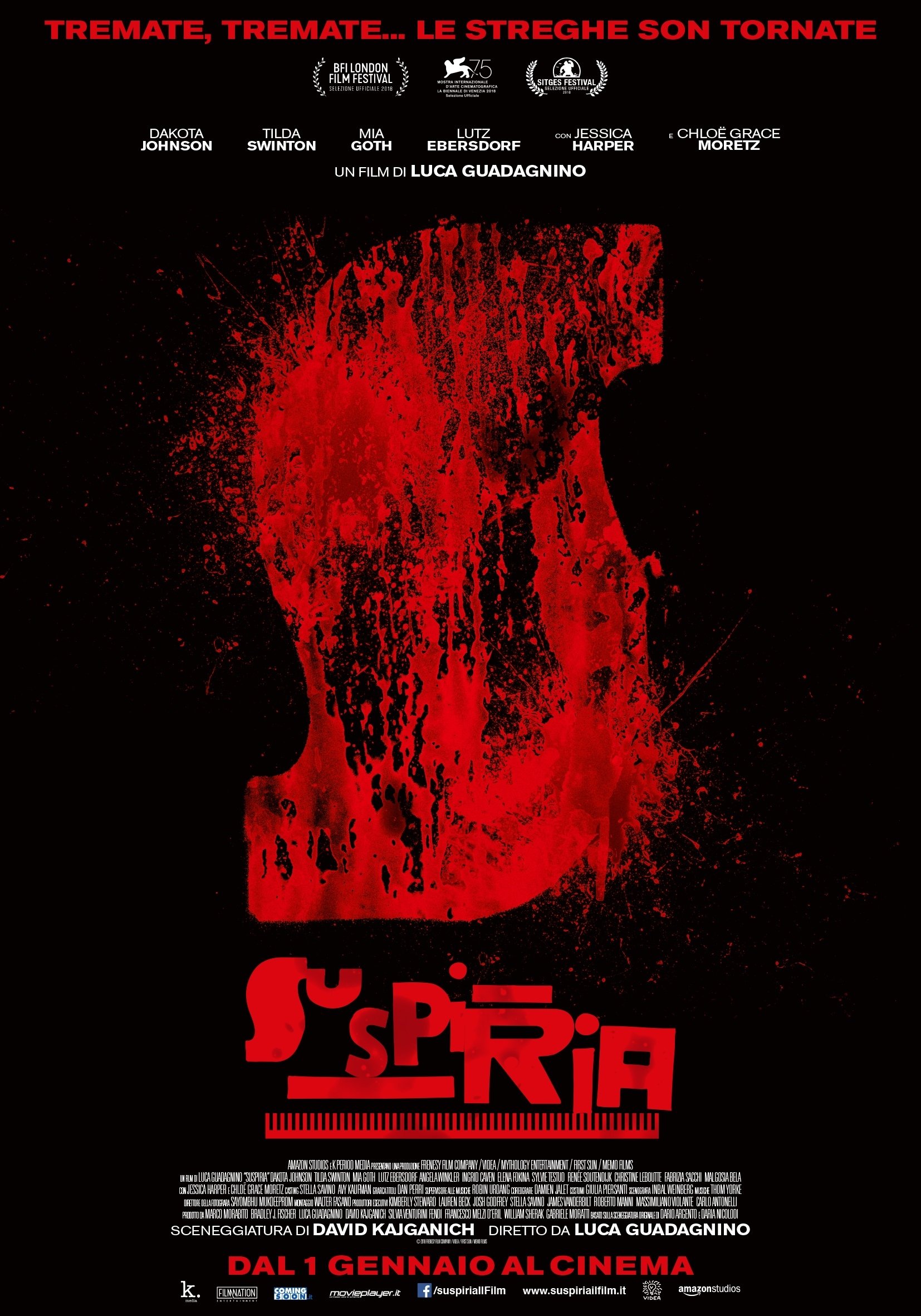 Locandina di Suspiria