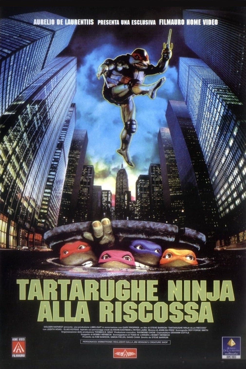 Locandina di Tartarughe Ninja alla riscossa