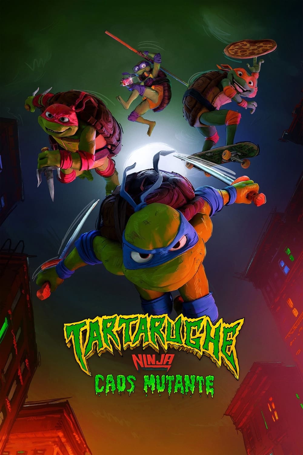 Locandina di Tartarughe Ninja - Caos mutante