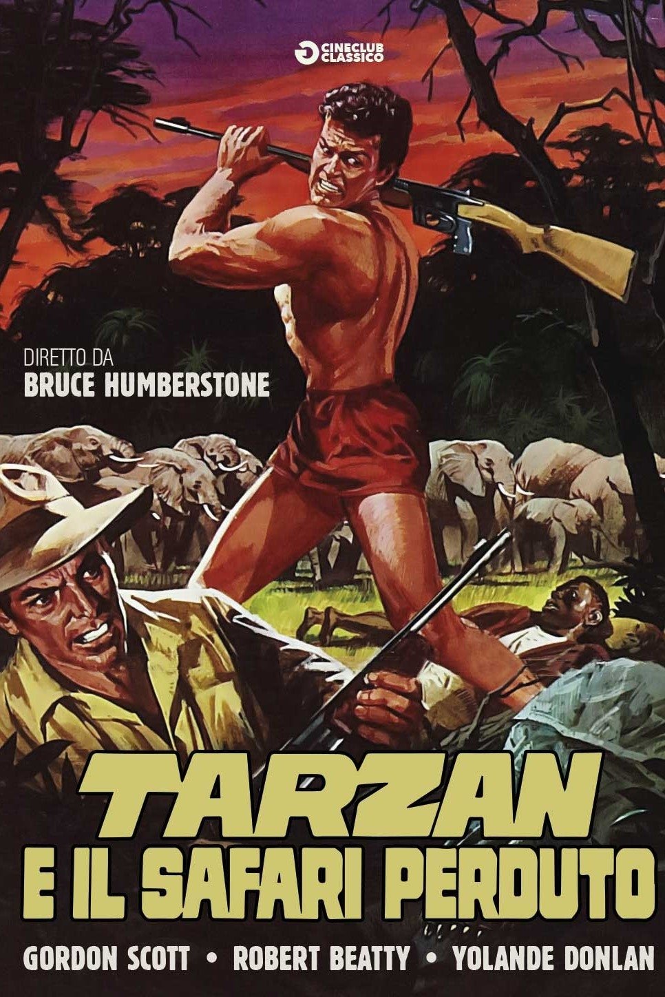 Locandina di Tarzan e il safari perduto