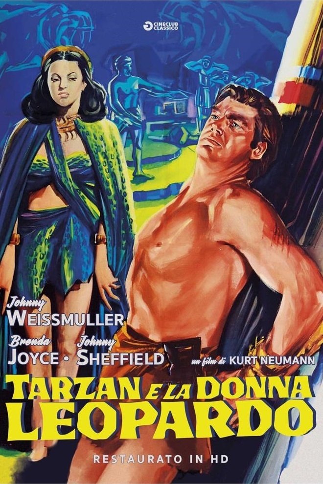 Locandina di Tarzan e la donna leopardo