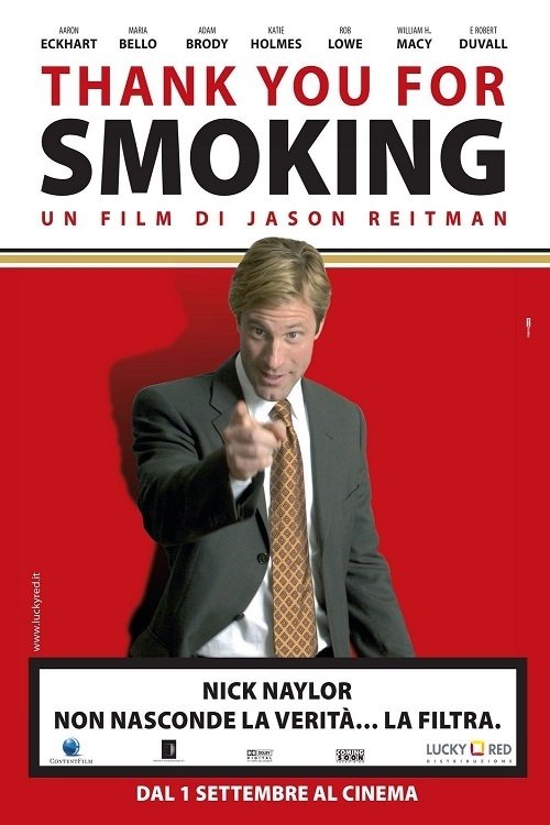 Locandina di Thank You for Smoking