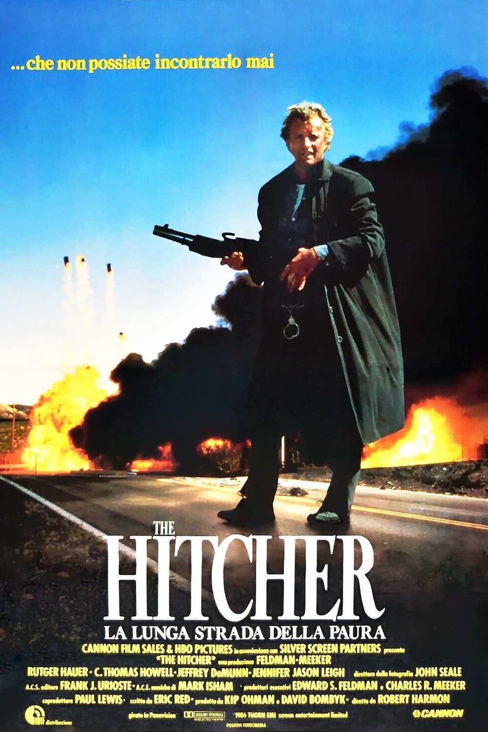 Locandina di The Hitcher - La lunga strada della paura