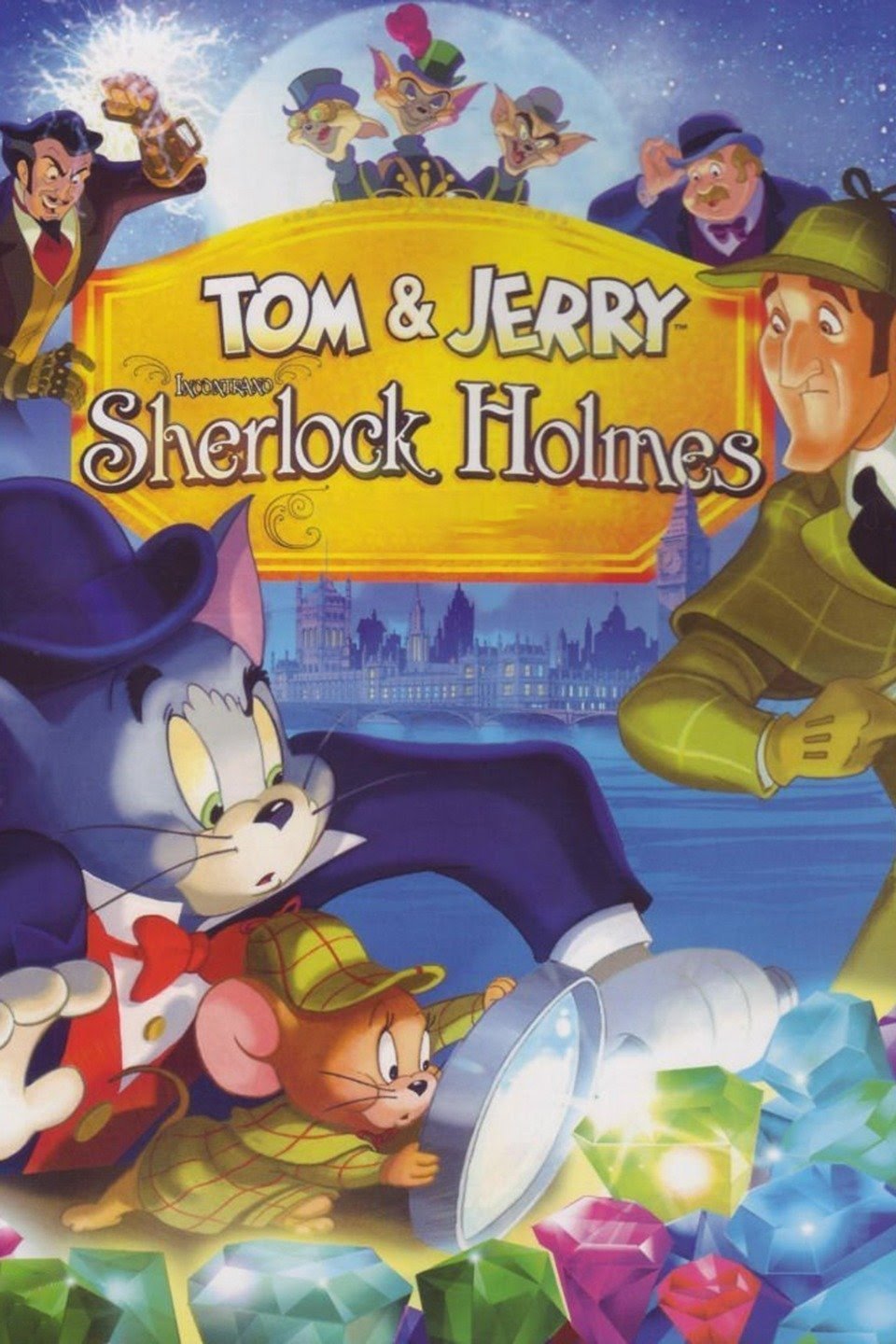 Locandina di Tom & Jerry incontrano Sherlock Holmes