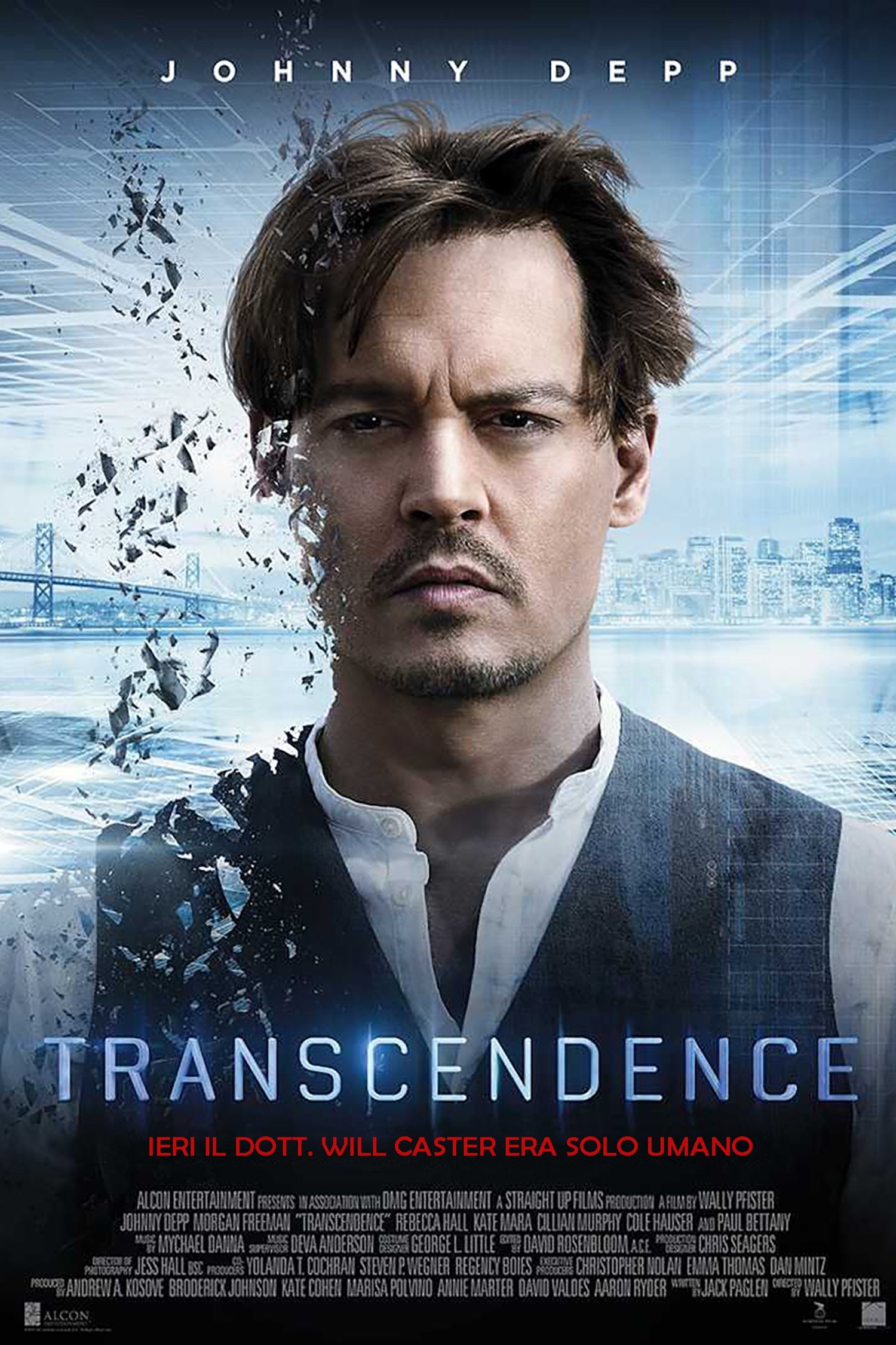 Locandina di Transcendence