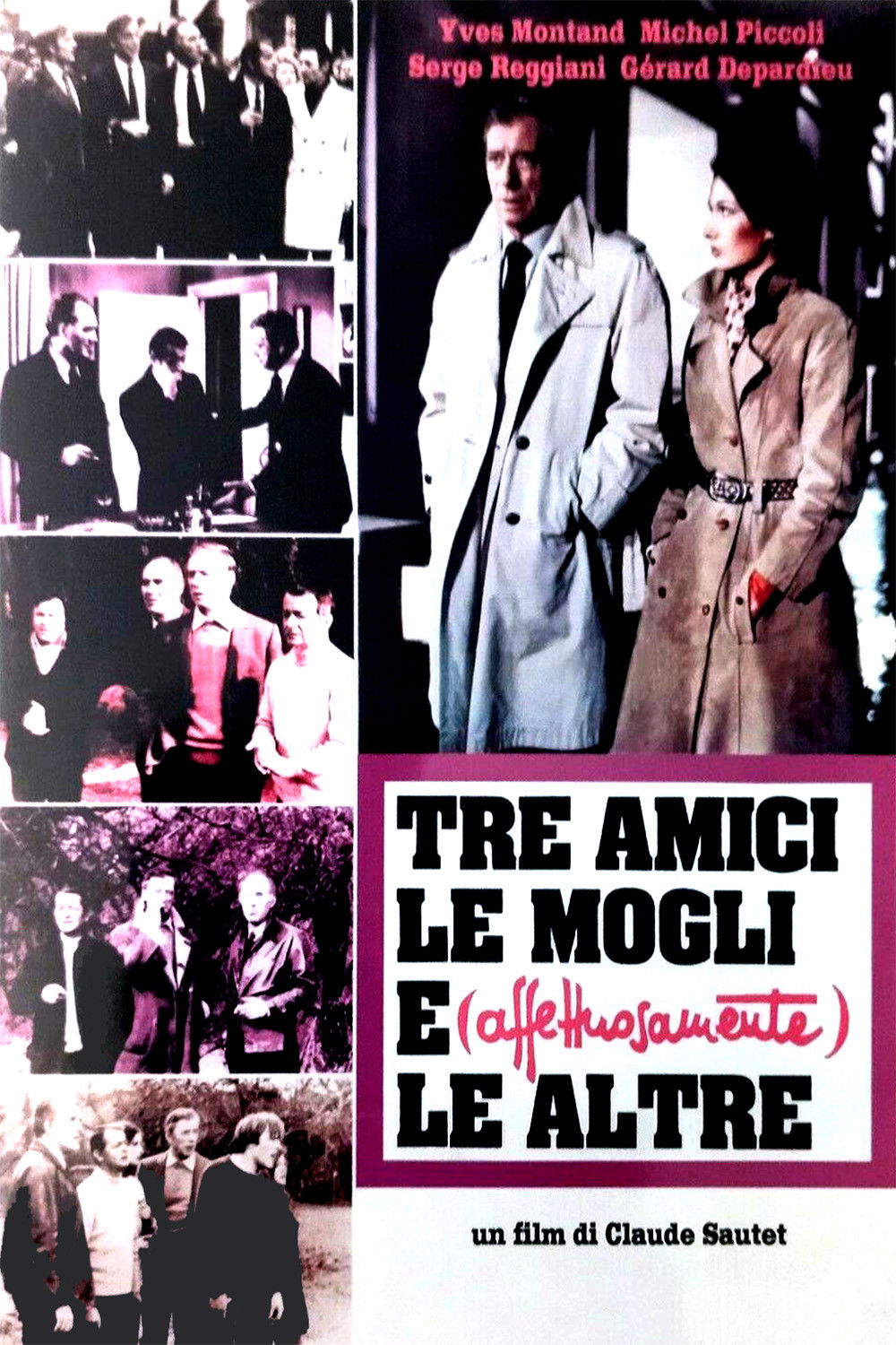 Locandina di Tre amici, le mogli e (affettuosamente) le altre