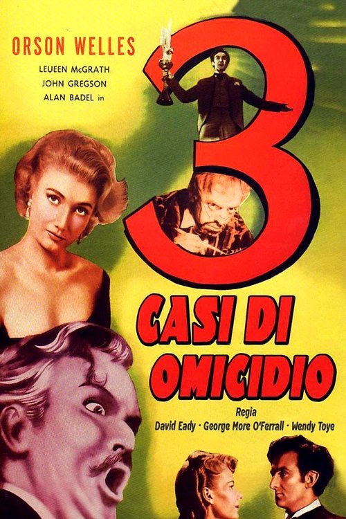 Locandina di Tre casi di omicidio