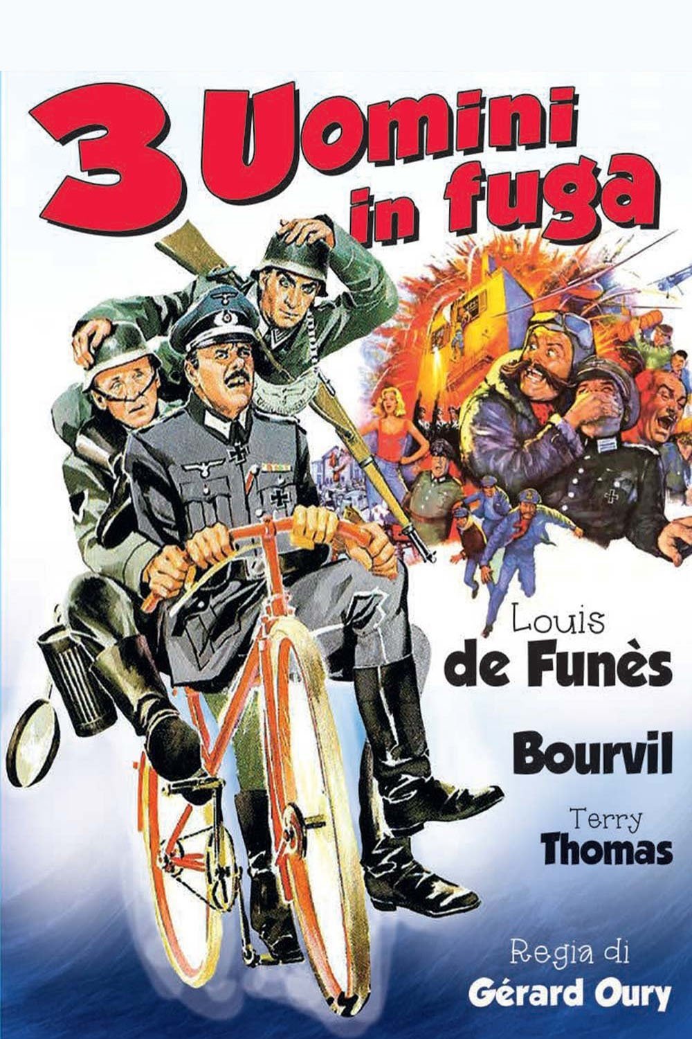 Locandina di Tre uomini in fuga