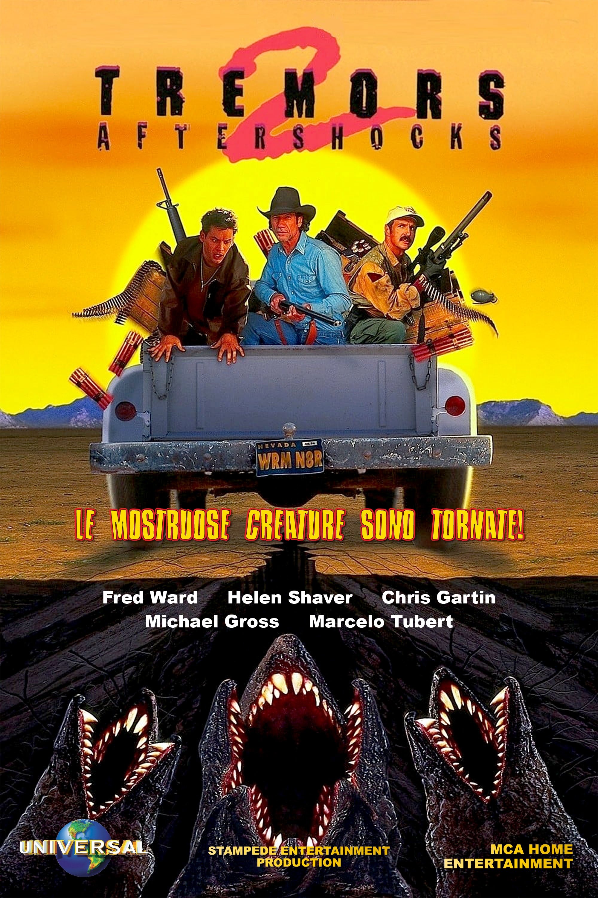 Locandina di Tremors 2 - Aftershocks